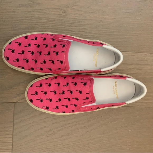 Pink Saint Laurent slip on size 35 - Picture 3 of 5